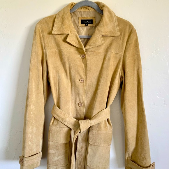 True Grit Suede Jacket/Coat - Picture 2 of 4